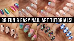 As a matter of fact, the people who have just begun exploring nail art, those who still haven't refined their technique, should probably avoid elaborate designs, but they. New Nail Designs Fun Easy Nail Art Compilation Youtube