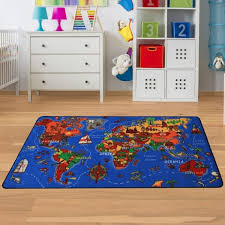 Dabei wünschen sie frische muster und. Kinderteppich Weltkarte Spielteppich Mit Welt Meer Teppich4kids