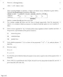 Sa 1 Class 10th Maths Sa1 Latest Question Papers September 2015 Jsunil Tutorial Cbse Maths Science
