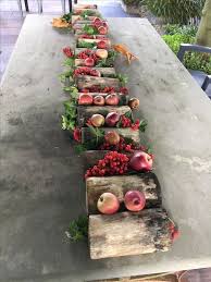 Eine Schone Tischdeko Mit Redlanes Tischdeko Herbstliche Tischdekorationen Herbst Tischdekoration