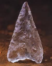 Ancient quartz arrowhead discovered in Neuchatel, Switzerland