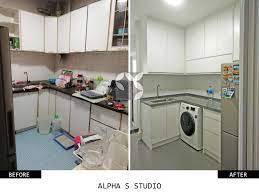 Harga furniture troli dapur terupdate ~ dapur di rumah biasanya tidak selalu memiliki fungsi yang no. Sophie Al Yahya Makeover Dapur Dan Tandas Di Shah Alam