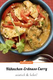 Hahnchen Erdnuss Curry Rezept Erdnuss Curry Asiatische Rezepte Vorspeisenrezepte