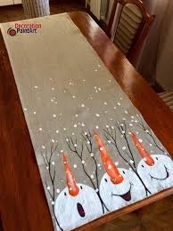 Pin By Dawn Ferrante On Snowmen Christmas Diy Holiday Linens Christmas Projects
