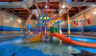 The Big Dip At Holiday Inn Express Hotel Suites South Grand Rapids Holiday Inn Hotel Suites Water Park