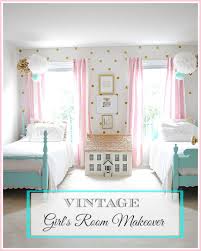 Today i am sharing with you my teenage daughter's room makeov. Girls Room Decorated In Pink White And Aqua 11 Magnolia Lane