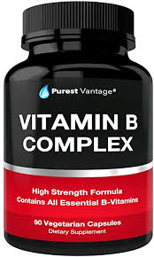 This is in line with the largest dose you'll find in many of the best supplements. Amazon Com Vitamin B Complex Vitamins B12 B1 B2 B3 B5 B6 B7 B9 Folic Acid Super B Complex Vitamins For Women Men Adults Aids In Energy Stress And Immunity