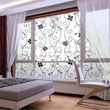 Shades come in many designs and colors and can match nearly every decorating style and theme. New 45x100cm Frosted Privacy Cover Glass Window Door Black Flower Sticker Film Adhesive Home Office Decor Office Decoration Glass Windowhome Office Aliexpress