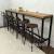 Narrow Outdoor Bar Table