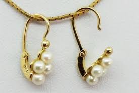 Perle akoya hanadama du japon, perle d'eau douce de chine, perle de tahiti et perle d'australie des mers du sud. Creation De Boucles D Oreilles Dormeuses En Or Avec Perles De Culture