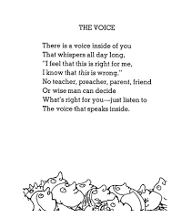The Voice By Shel Silverstein Silverstein Poems Shel Silverstein Poems Shel Silverstein Quotes