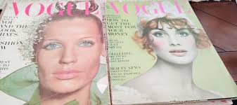 10 vintage Vogue magazines 1949