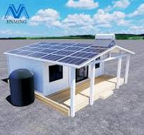 20ft Solar-Powered Luxury Prefab Folding House Off-Grid Container Villa Home with 2 Bedroom