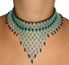 Free Pattern For Necklace Waterfall Beads Magic Necklace Patterns Beaded Jewelry Patterns Beaded Necklace Patterns