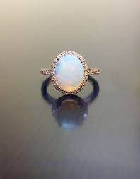 14k Rose Gold Halo Diamond Opal Engagement Ring Rose Gold Etsy In 2021 Opal Engagement Ring Rose Gold Engagement Rings Opal Rose Gold Opal Ring