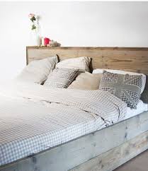 bed van steigerhout bed steigerhout bed zonder hoofdbord slaapkamer steigerhout