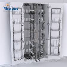 soft stop half tandem pantry unit