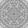 Print easy simple mandala 82 coloring pages. 1
