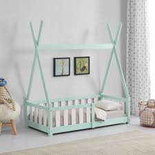 ⁠⁠ ⁠⁠ um dein familienbett gegen herausfallen zu sichern, gibt's dazu den passenden *rausfallschutz* aus massivholz. En Casa Kinderbett Helsingborg Tipi Bett Mit Rausfallschutz 70x140cm Minzgrun Online Kaufen Otto