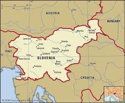 En el siguiente mapa se puede ver resaltada el área equivalente a eslovenia al otro lado del mundo Eslovenia Historia Geografia Y Gente