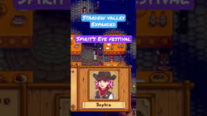Amazing MOD!! Costumes for Spirit's Eve Festival 😍😍 #stardewvalley  #stardewvalleypc #gameplay - YouTube