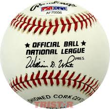 8/21/1969 in la romana, dominican republic. Andujar Cedeno Autographed Official National League Baseball