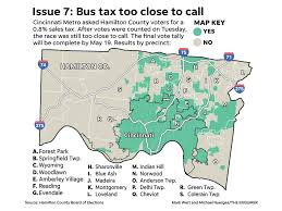 Ohio Primary How Did Your Town Vote On Issue 7 County Bus Tax