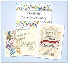 The best customers are the ones that return time and time again. Employee Anniversary Assortment Anniversary Card Packs Posty Cards