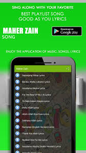 Ramadan Songs Lyrics Maher Zain For Android Apk Download