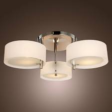 8 way light semi flush ceiling light fitting chrome wire mesh shade ball. Marlow Home Co Oakhill 3 Light Semi Flush Mount Reviews Wayfair Co Uk