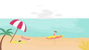 Alt=summer beach wallpapers x copy. Colorful Cartoon Beach Background Palm Stock Footage Video 100 Royalty Free 15800242 Shutterstock