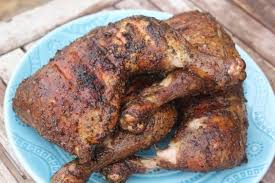 Traeger On A Budget Chicken Leg And Thigh Quarters Smoked Food Recipes Pellet Grill Recipes Traeger Cooking