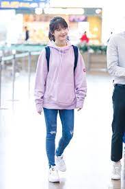 6 Iu Fashion Outfits That Embody The Korean College Girl Look Korean Fashion Trends Korean Fashion Korean Airport Fashion