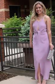 Wedding Guest Outfit Full Length Lavender Dress Clothes For Women Lavender Dresses Complete Outfits