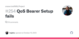 QoS Bearer Setup fails · Issue #254 · srsran/srsRAN_Project · GitHub
