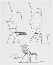 Five Designs For A Plywood Chair Showing Two Alternative Side Elevations Two Alternative Persp In 2020 Interior Design Sketches Furniture Design Sketches Chair Design