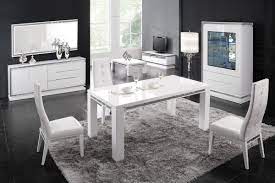 table a manger 160 cm design blanc laque avec strass tresor home decor home furniture