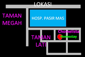 Yan berkat agency, lot 3176, no 3, jalan hospital lati, pasir mas, 17000 kelantan. Chomelista Homestay Pasir Mas Kelantan Maps Chomelista Homestay Pasir Mas Kelantan