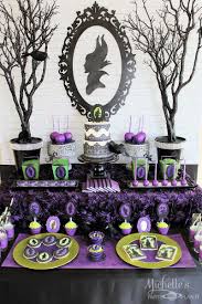 Maleficent Themed Birthday Party Ideas Diy Supplies Decorations Maleficent Party Maleficent Birthday Party Disney Villain Party