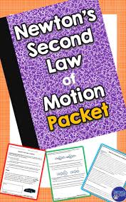 Introduce Or Review Newton S Second Law Of Motion To Your Physical Science Students With This Nonfi Science Student Newtons Second Law Physical Science Lessons