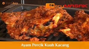 Ayam percik atau nama lainnya, ayam golek merupakan sejenis hidangan pantai timur malaysia. Resepi Ayam Percik Kuah Kacang Try Masak Icookasia Youtube