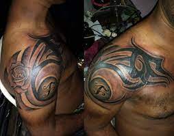 Notice how every curve is detailed and done with great precision. 16 Tribal Shoulder Tattoo Designs Ideas Design Trends Premium Psd Vector Downloads