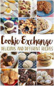 Each guest should provide the recipe for the cookie in advance. Unique Cookie Exchange Recipes And Block Party Cookie Exchange Recipes Cookie Recipes Unique Cookie Exchange Recipes Easy