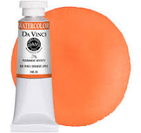 Da Vinci Orange (8mL Watercolor)