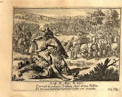 Image of Aeneid Book 10 classical art Pallas death Turnus Mezentius