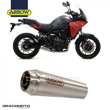 Exhaust Arrow Yamaha Tracer 700 2020 Pro Race Grey Titanium 71156pr