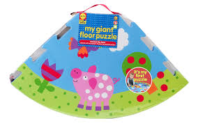 The Floor Mat Is Designed With A Farm Theme And Your Child Will Love Pointing Out The Various Animals They Can See Giant Floor Puzzle Floor Puzzle Toddler Toys