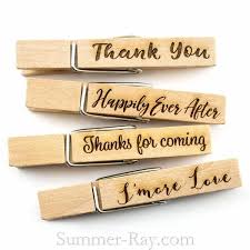 Wooden Peg Laser Engraved For Weddings And Parties Laser Engraved Ideas Laser Engraving Wooden Pegs