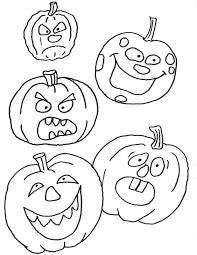 Rugrats bilder für kinder ausmalen. Ausmalbild Halloween Verschiedene Kurbisse Kostenlos Ausdrucken