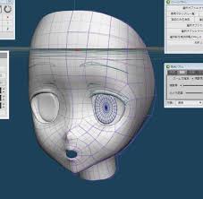 メディアツイート しえら super sierra さん twitter 3d model character character modeling face topology